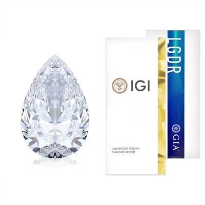 ลูกแพร์ IGI Lab เพชร